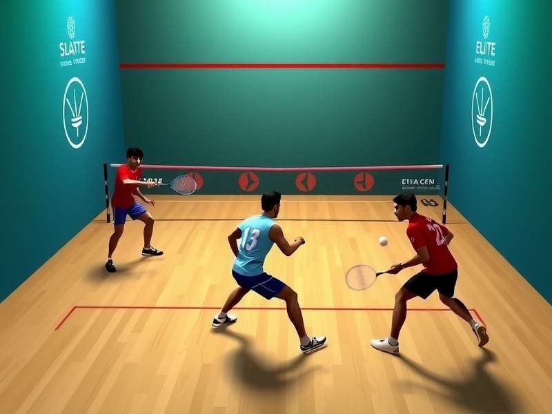 Elite Squash Warrior Gameplay Screenshot